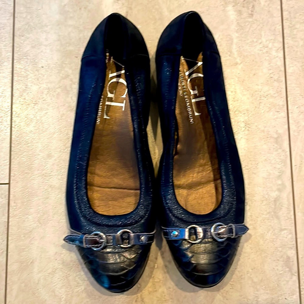 AGL Monika Cap Toe Ballet Flats